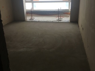 地砖铺贴及地面找平施作