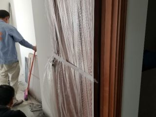 成品门及墙纸铺贴