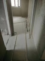 强、弱电路穿线施作