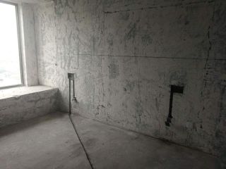 水、电管开槽施作