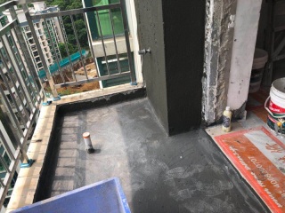地砖铺贴及地面找平施作