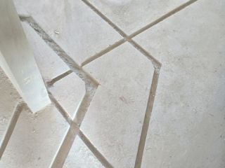水、电管开槽施作