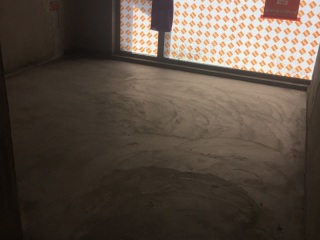 地砖铺贴及地面找平施作