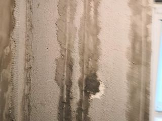 水、电管开槽施作