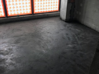 地砖铺贴及地面找平施作
