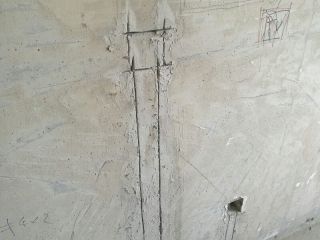 水电线管开槽施工