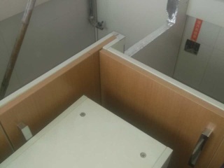 集成吊顶及橱柜柜体安装