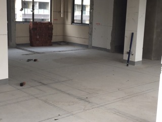 水、电管开槽施作