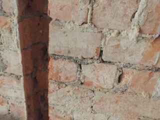 水、电管开槽施作