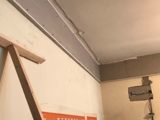 石膏板吊顶施作