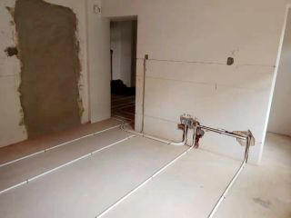 强、弱电路穿线施作