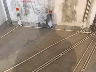 水电线管开槽施工