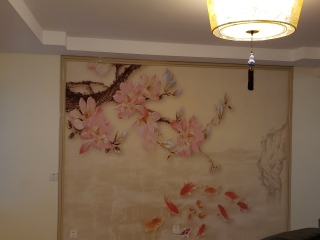 成品门及墙纸铺贴