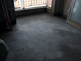 地砖铺贴及地面找平施作