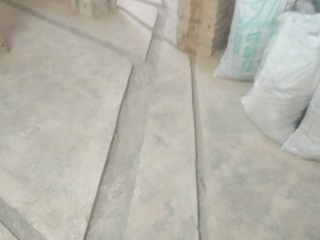 水、电管开槽施作