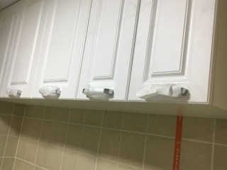 集成吊顶及橱柜柜体安装