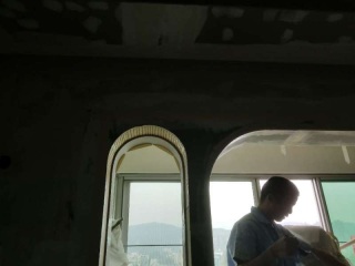 现场木制品造型施作