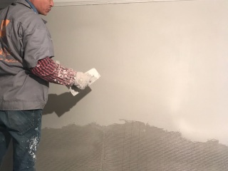 墙、顶面腻子批嵌