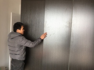 现场木制品造型施作