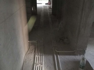 强、弱电路穿线施作