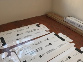 木地板铺设