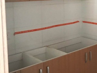集成吊顶及橱柜柜体安装