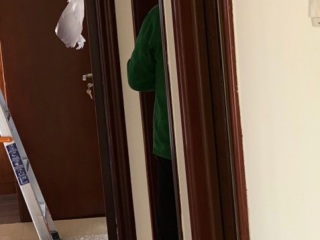 套装门、踢脚线安装