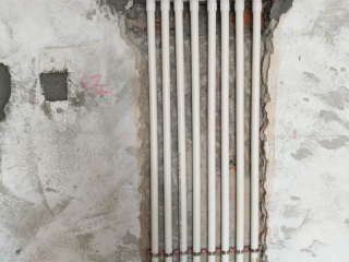 强、弱电路穿线施作