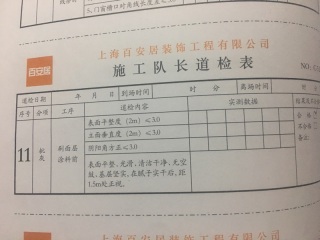 墙、顶面腻子批嵌