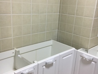 集成吊顶及橱柜柜体安装