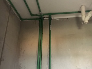 水电线管开槽施工