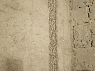 水、电管开槽施作