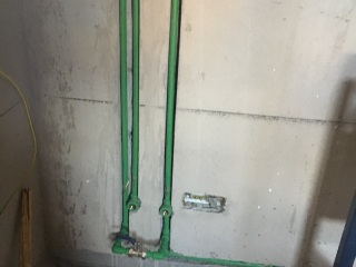 水电线管开槽施工