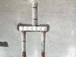 水电放线开槽施作