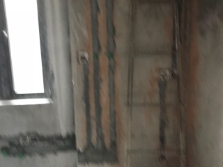 水、电管开槽施工