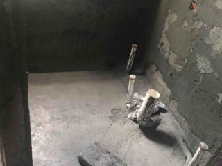 地砖铺贴及地面找平施作