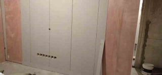 现场木制品造型施作