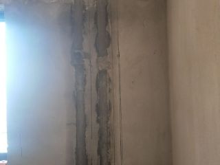 水、电管开槽施作