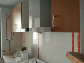 集成吊顶及橱柜柜体安装