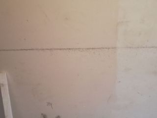 水、电管开槽施作