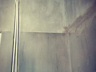 水、电管开槽施作