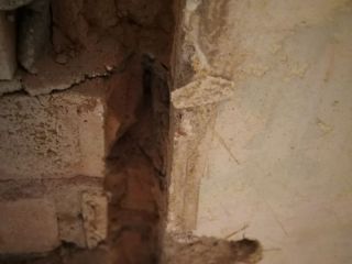 水、电管开槽施作