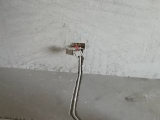 水电线管开槽施工