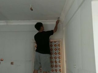 石膏板吊顶施作