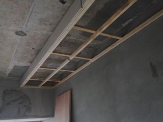 石膏板吊顶施作