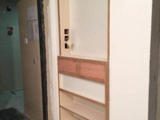 现场木制品造型施作