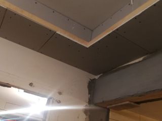 石膏板吊顶施作