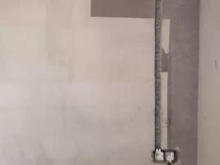 水、电管开槽施工