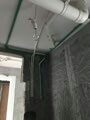 水、电管开槽施工