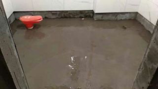 地砖铺贴及地面找平施作